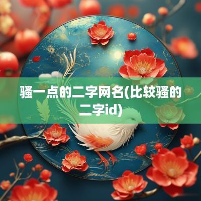 骚一点的二字网名(比较骚的二字id)