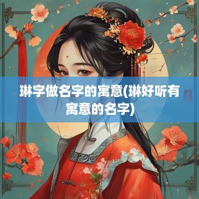 琳字做名字的寓意(琳好听有寓意的名字)