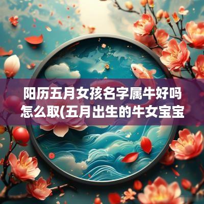 阳历五月女孩名字属牛好吗怎么取(五月出生的牛女宝宝起名)