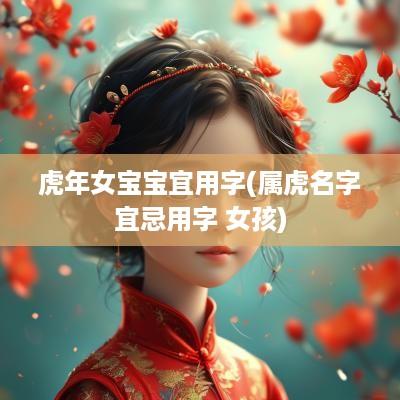 蛇年女宝宝宜用字(属虎名字宜忌用字 女孩)