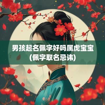 男孩起名佩字好吗属虎宝宝(佩字取名忌讳)