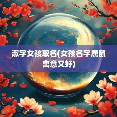 淑字女孩取名(女孩名字属鼠寓意又好)
