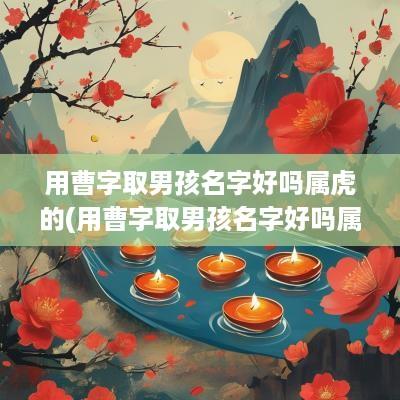 用曹字取男孩名字好吗属虎的(用曹字取男孩名字好吗属虎宝宝)