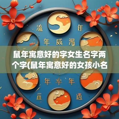 蛇年寓意好的字女生名字两个字(蛇年寓意好的女孩小名带解释的)
