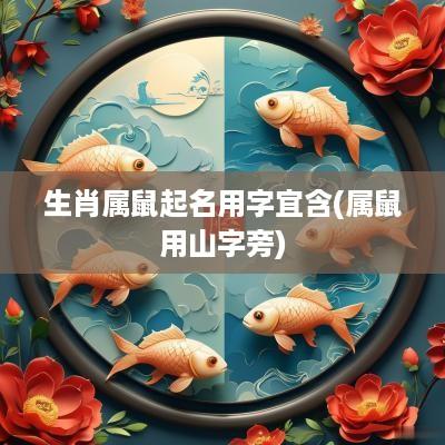 生肖属鼠起名用字宜含(属鼠用山字旁)