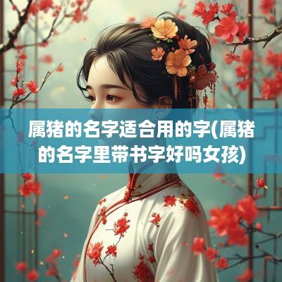 属猪的名字适合用的字(属猪的名字里带书字好吗女孩)