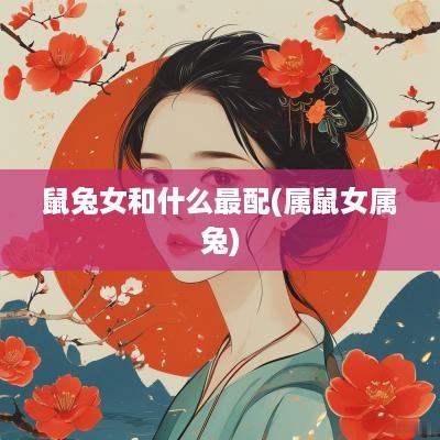鼠兔女和什么最配(属鼠女属兔)