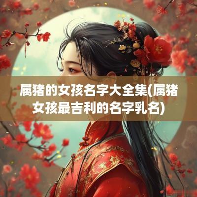 属猪的女孩名字大全集(属猪女孩最吉利的名字乳名)