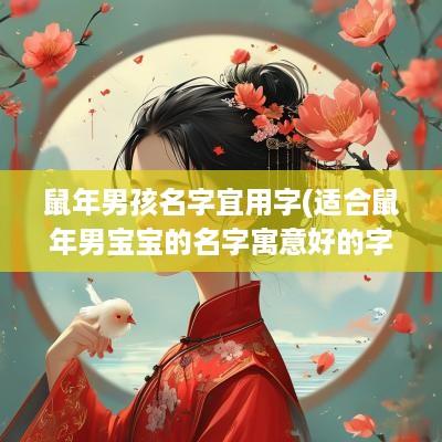蛇年男孩名字宜用字(适合蛇年男宝宝的名字寓意好的字)