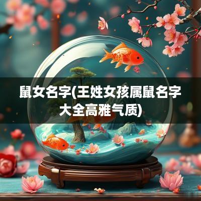 鼠女名字(王姓女孩属鼠名字大全高雅气质)