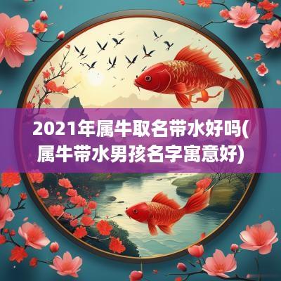 2025年属牛取名带水好吗(属牛带水男孩名字寓意好)
