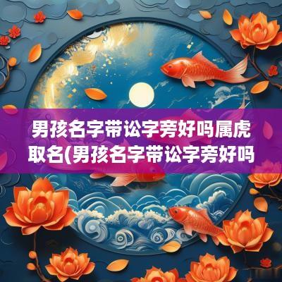 男孩名字带讼字旁好吗属虎取名(男孩名字带讼字旁好吗属虎的)
