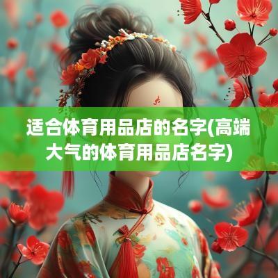 适合体育用品店的名字(高端大气的体育用品店名字)