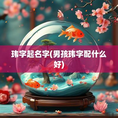 玮字起名字(男孩玮字配什么好)