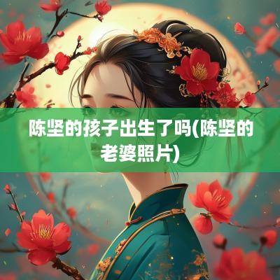 陈坚的孩子出生了吗(陈坚的老婆照片)