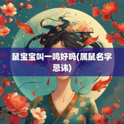 鼠宝宝叫一鸣好吗(属鼠名字忌讳)