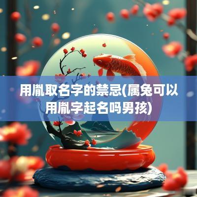 用胤取名字的禁忌(属兔可以用胤字起名吗男孩)