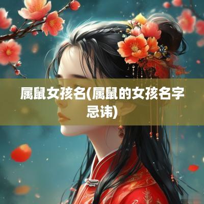 属鼠女孩名(属鼠的女孩名字忌讳)