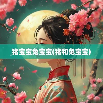 猪宝宝兔宝宝(猪和兔宝宝)