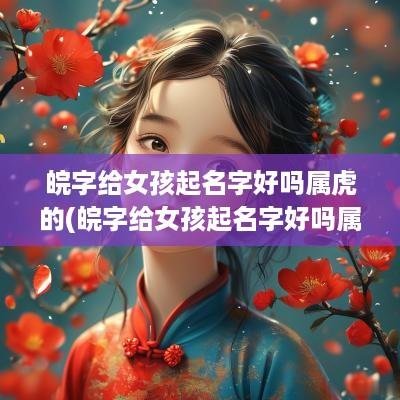 皖字给女孩起名字好吗属虎的(皖字给女孩起名字好吗属虎男孩)
