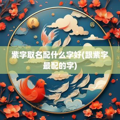 紫字取名配什么字好(跟紫字最配的字)
