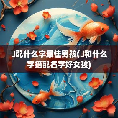 赟配什么字最佳男孩(赟和什么字搭配名字好女孩)