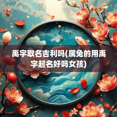 禹字取名吉利吗(属兔的用禹字起名好吗女孩)