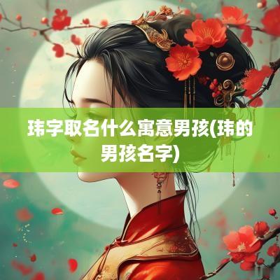 玮字取名什么寓意男孩(玮的男孩名字)