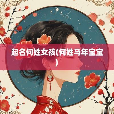 起名何姓女孩(何姓马年宝宝)