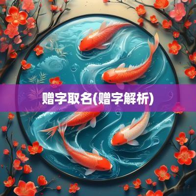 赠字取名(赠字解析)