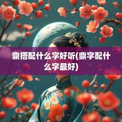 鼎搭配什么字好听(鼎字配什么字最好)