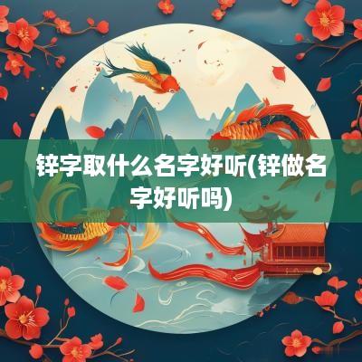 锌字取什么名字好听(锌做名字好听吗)