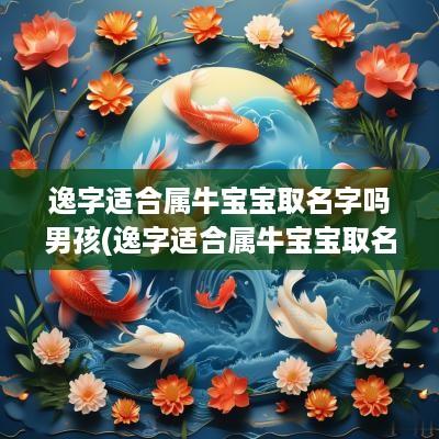 逸字适合属牛宝宝取名字吗男孩(逸字适合属牛宝宝取名字吗女孩)