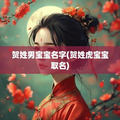 贺姓男宝宝名字(贺姓虎宝宝取名)