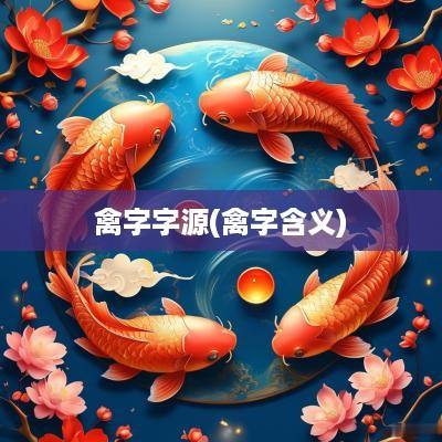 禽字字源(禽字含义)