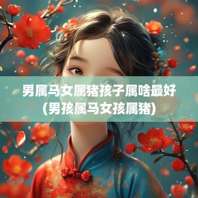 男属马女属猪孩子属啥最好(男孩属马女孩属猪)