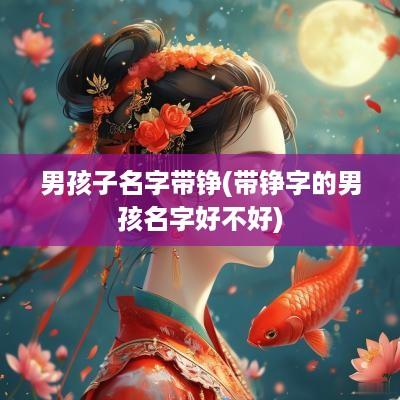 男孩子名字带铮(带铮字的男孩名字好不好)