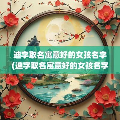 迪字取名寓意好的女孩名字(迪字取名寓意好的女孩名字大全)