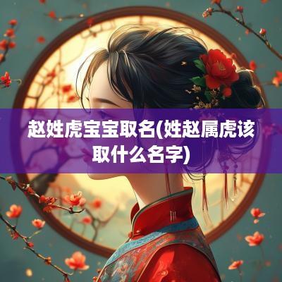 赵姓虎宝宝取名(姓赵属虎该取什么名字)