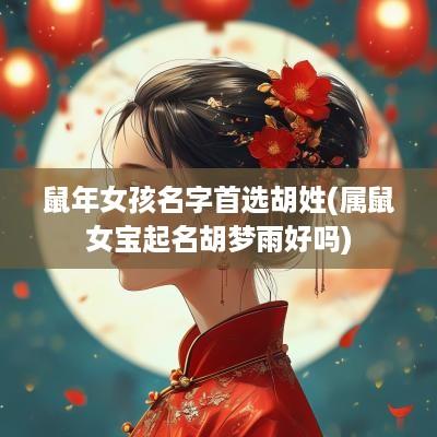 蛇年女孩名字首选胡姓(属鼠女宝起名胡梦雨好吗)