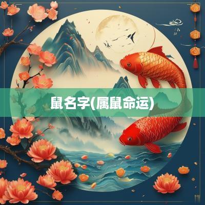 鼠名字(属鼠命运)