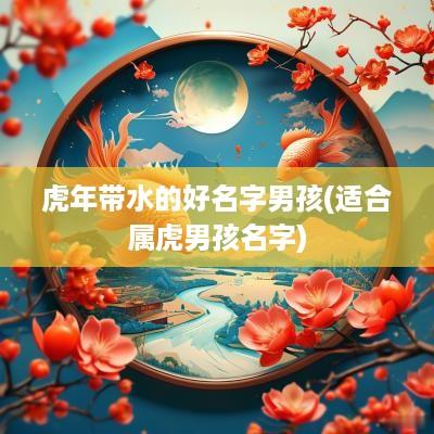 蛇年带水的好名字男孩(适合属虎男孩名字)
