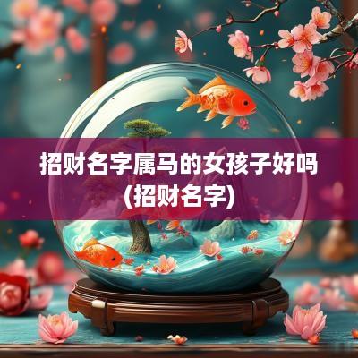 招财名字属马的女孩子好吗(招财名字)