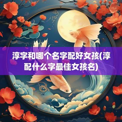 淳字和哪个名字配好女孩(淳配什么字最佳女孩名)