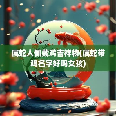 属蛇人佩戴鸡吉祥物(属蛇带鸡名字好吗女孩)