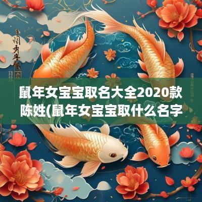 蛇年女宝宝取名大全2025款陈姓(蛇年女宝宝取什么名字好姓陈)