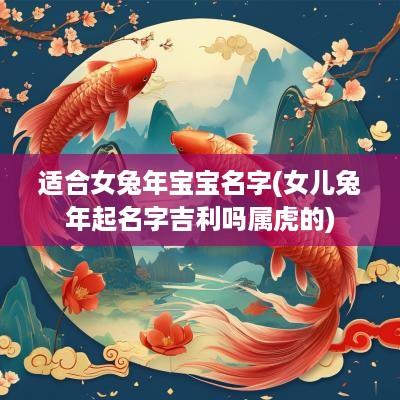适合女蛇年宝宝名字(女儿蛇年起名字吉利吗属虎的)