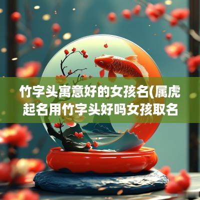 竹字头寓意好的女孩名(属虎起名用竹字头好吗女孩取名)