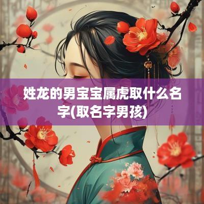 姓龙的男宝宝属虎取什么名字(取名字男孩)