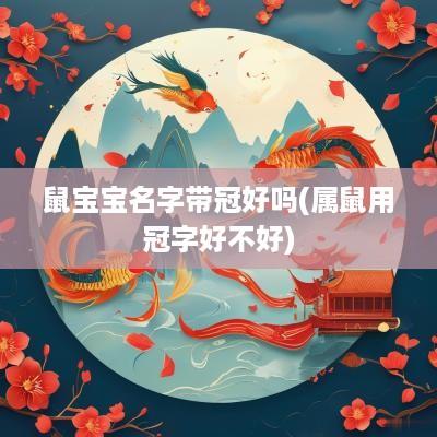 鼠宝宝名字带冠好吗(属鼠用冠字好不好)